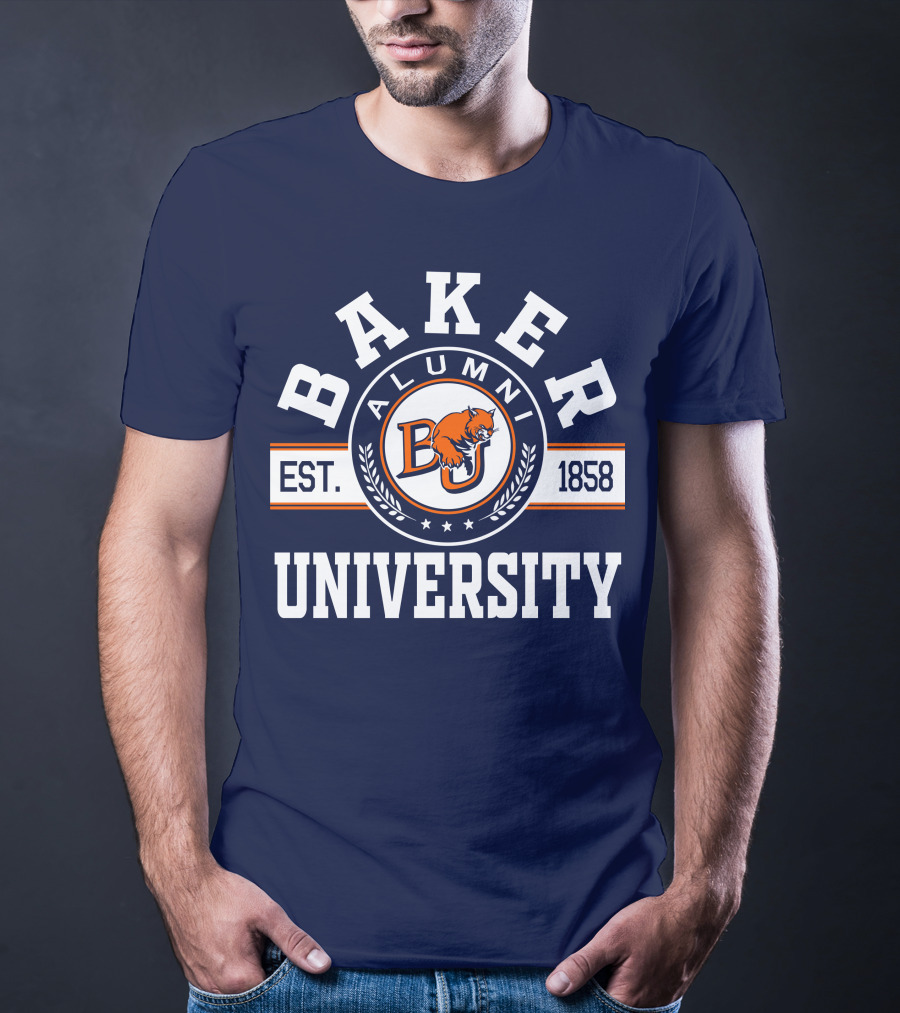 Baker University Alumni BJ Est. 1858 T-Shirt