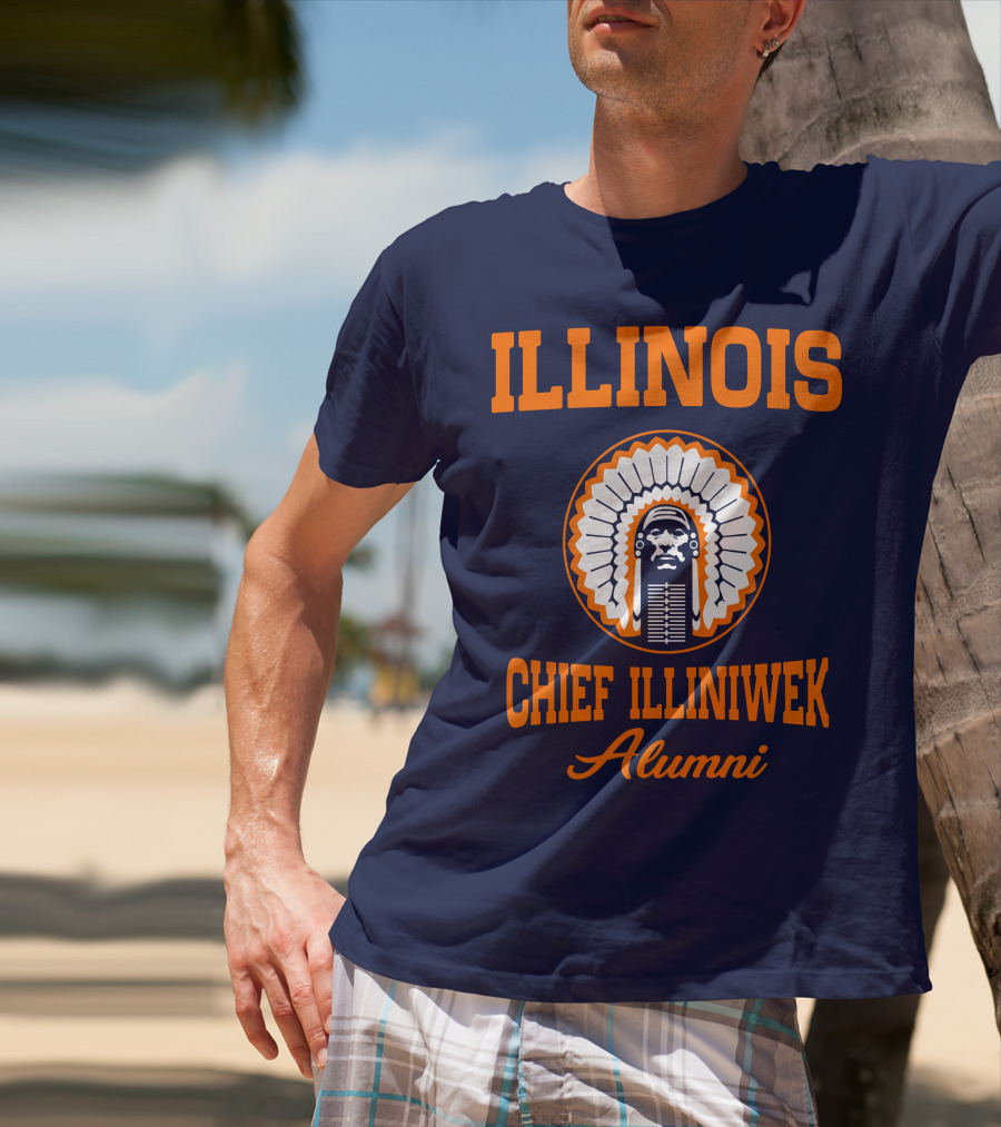 Illinois Chief Illiniwek Alumni T-Shirt