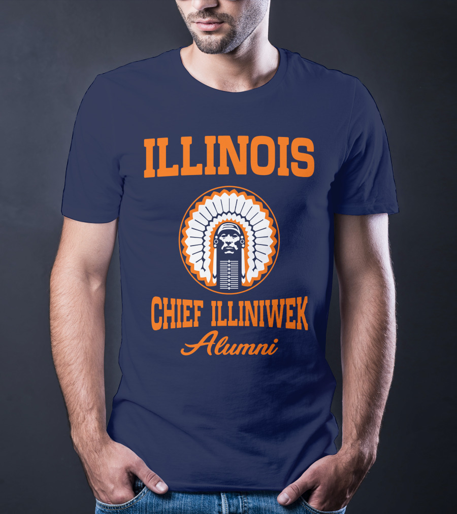 Illinois Chief Illiniwek Alumni T-Shirt