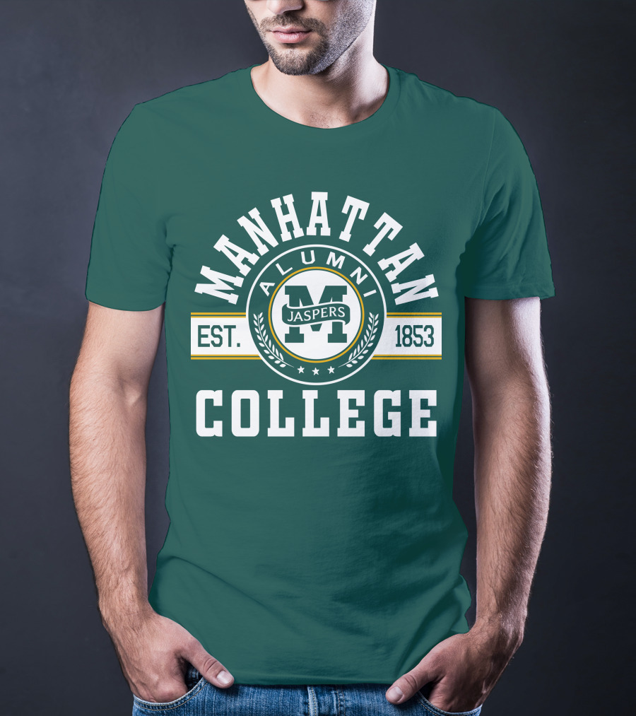 Manhattan College Alumni Jaspers Est. 1853 T-Shirt