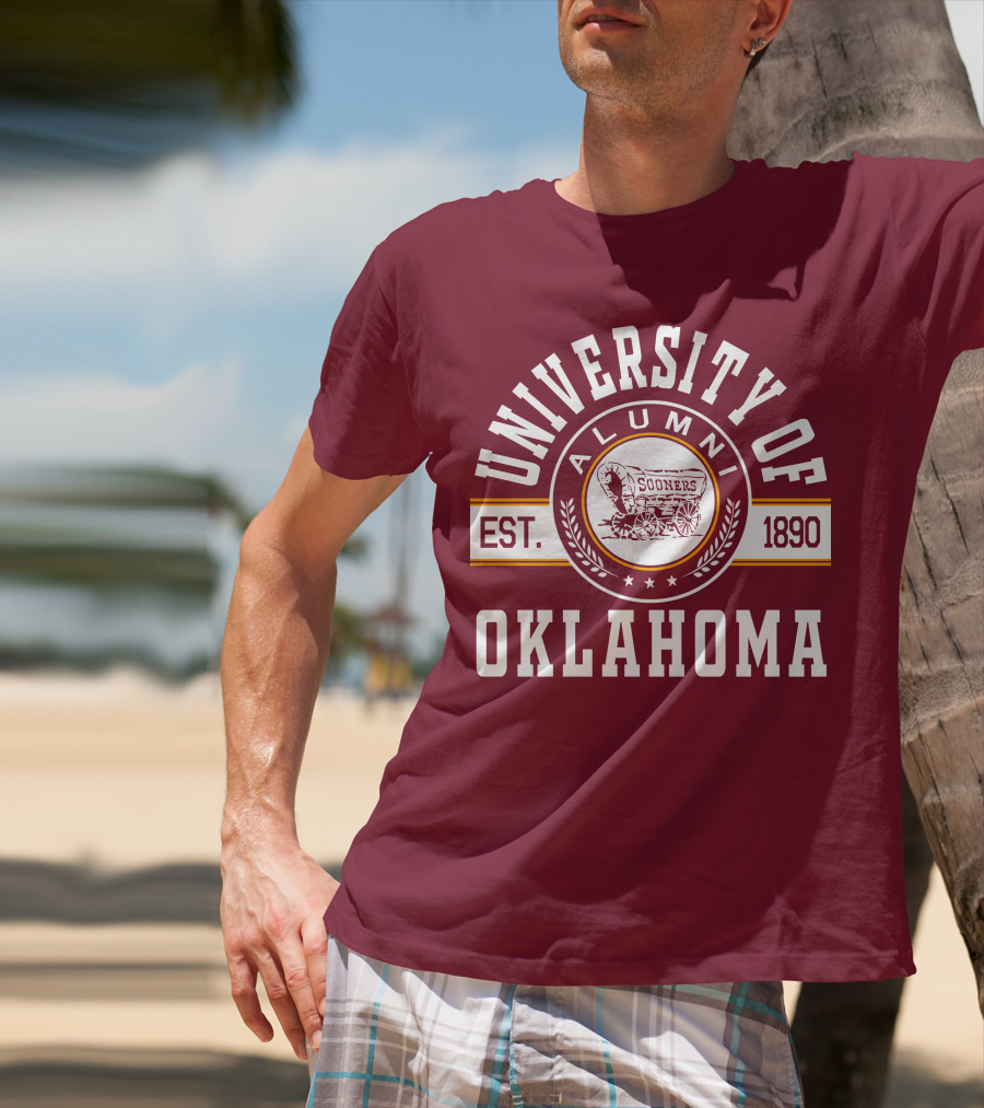 University Of Oklahoma Alumni Sooners Est. 1890 T-Shirt