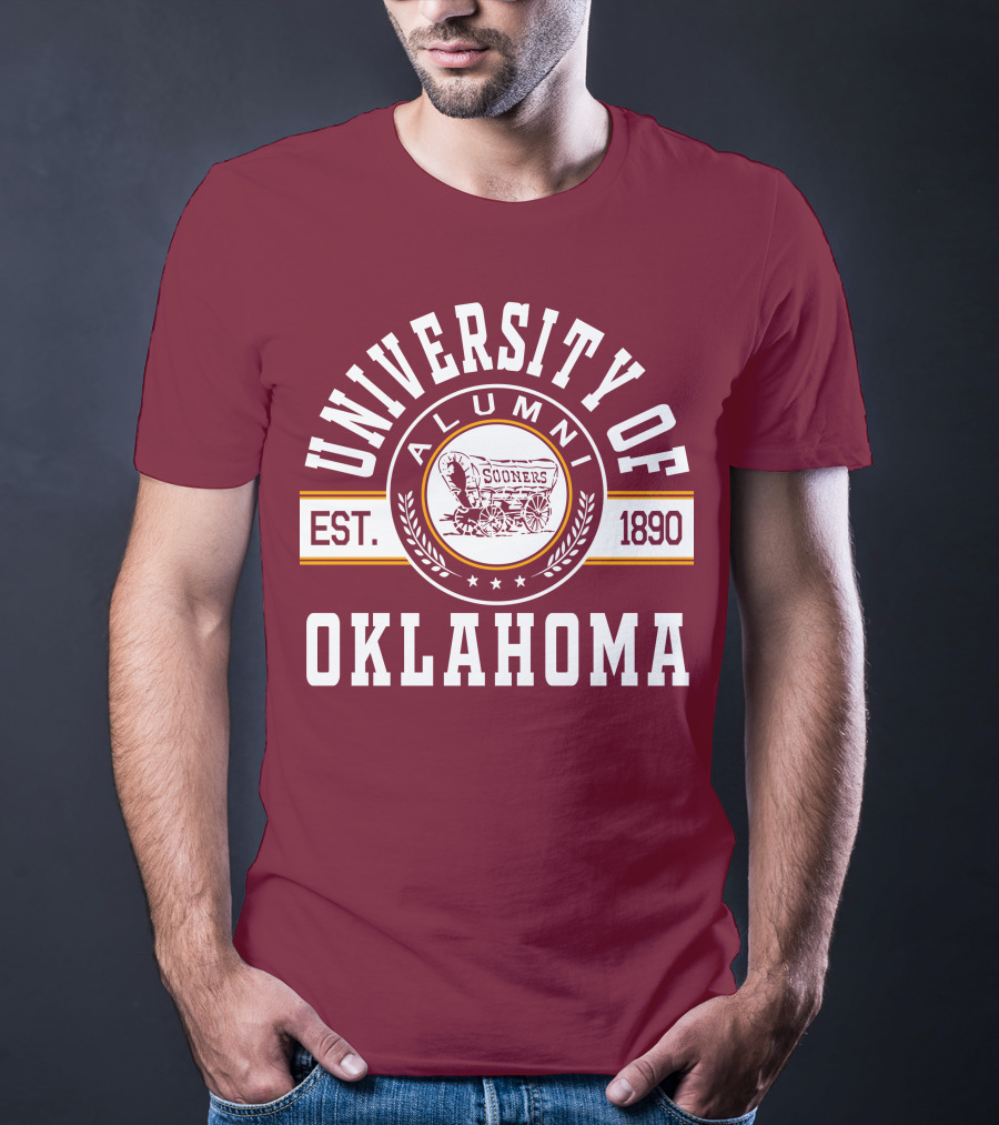 University Of Oklahoma Alumni Sooners Est. 1890 T-Shirt