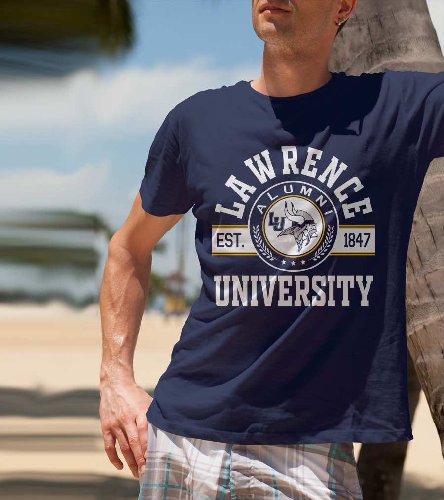 Lawrence University Alumni Est. 1847 Viking T-Shirt
