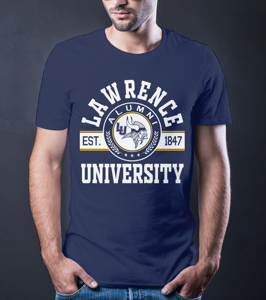 Lawrence University Alumni Est. 1847 Viking T-Shirt