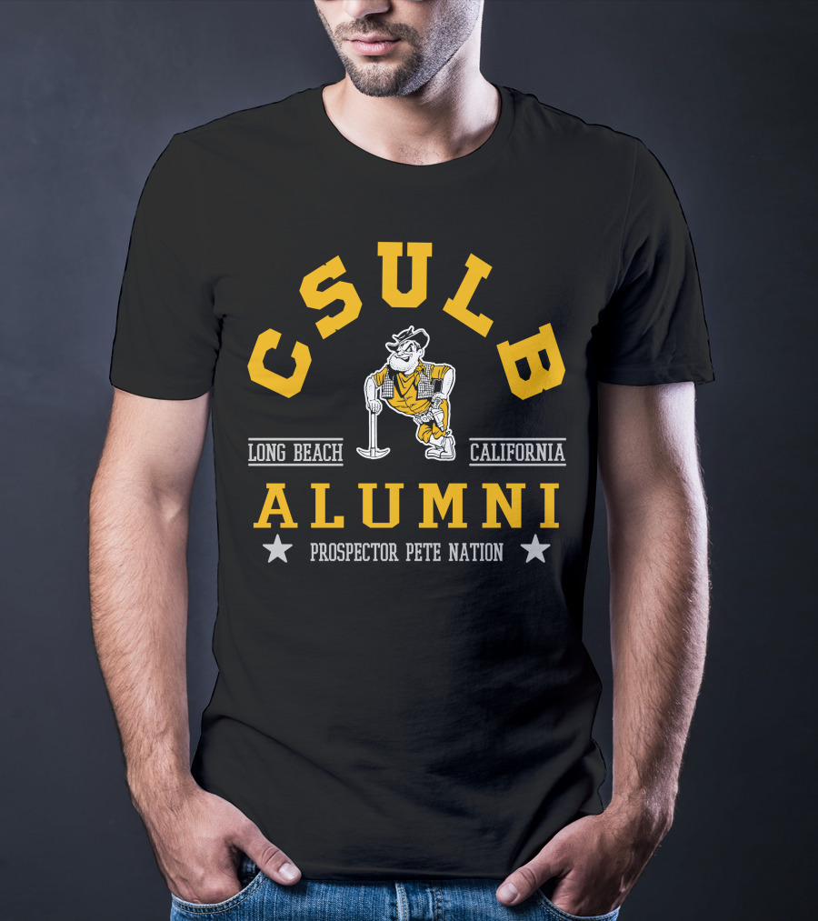 CSULB Alumni Long Beach California Prospector Pete Nation T-Shirt