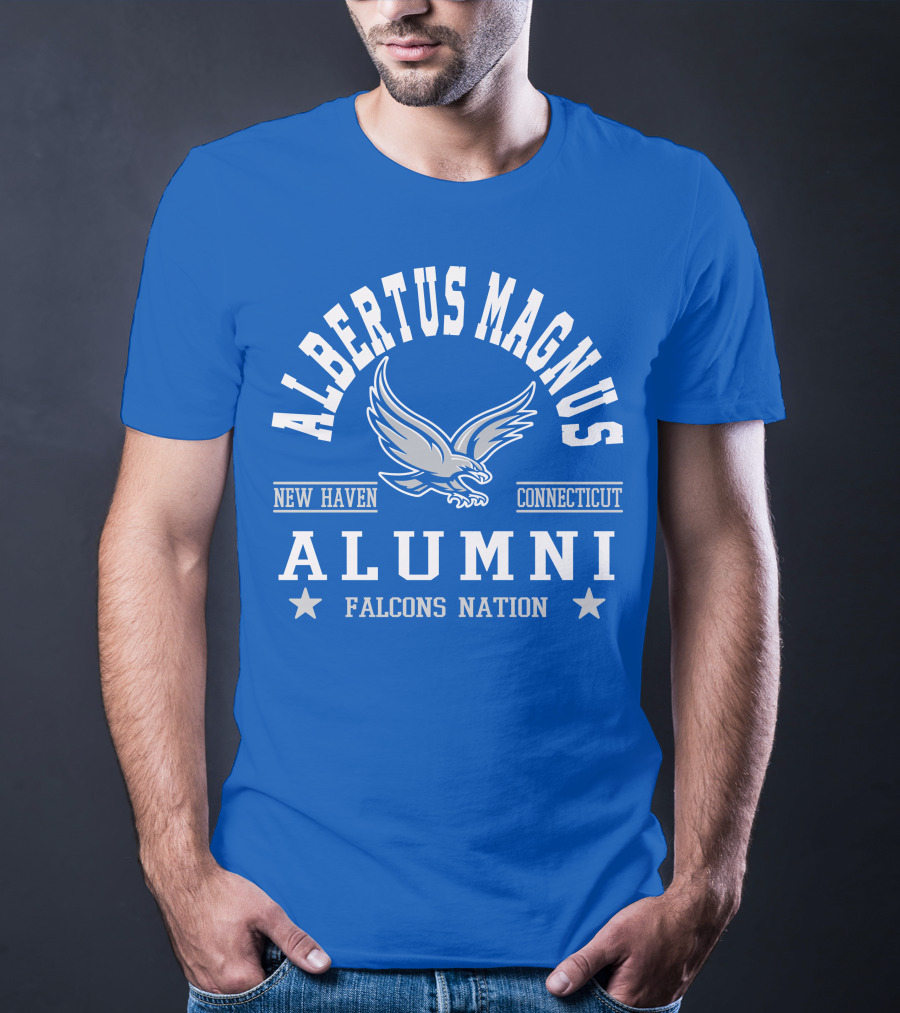 Albertus Magnus New Haven Connecticut Alumni Falcons Nation T-Shirt