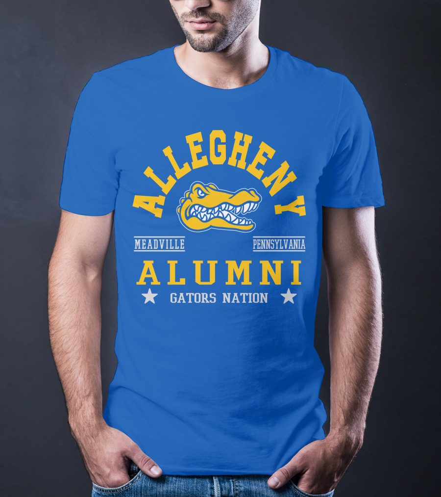 Allegheny Alumni Gators Nation Meadville Pennsylvania T-Shirt