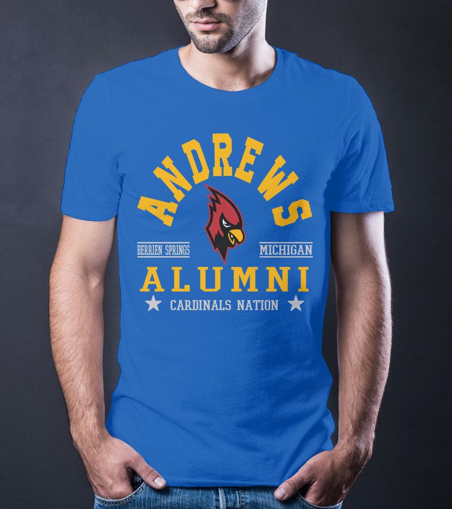 Andrews Alumni Cardinals Nation Berrien Springs Michigan T-Shirt