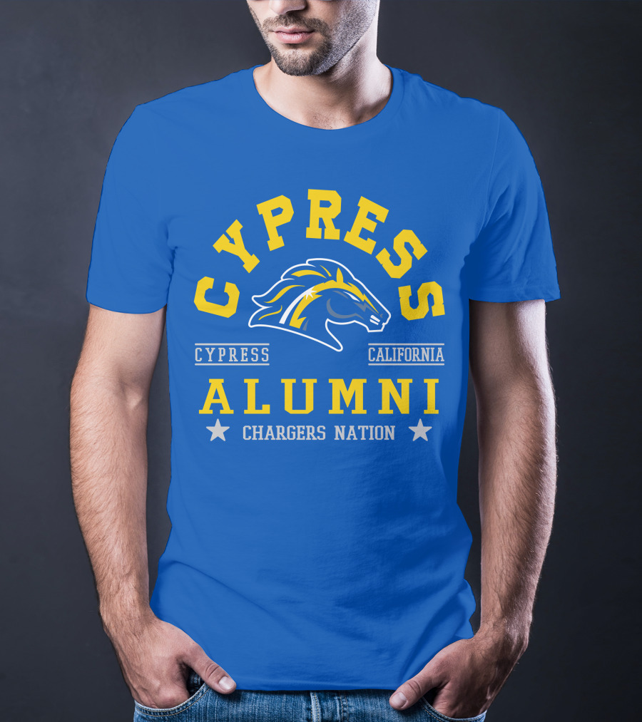 Cypress California Alumni Chargers Nation T-Shirt