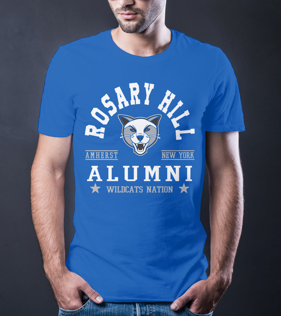 Rosary Hill Wildcats Alumni Amherst New York Nation T-Shirt