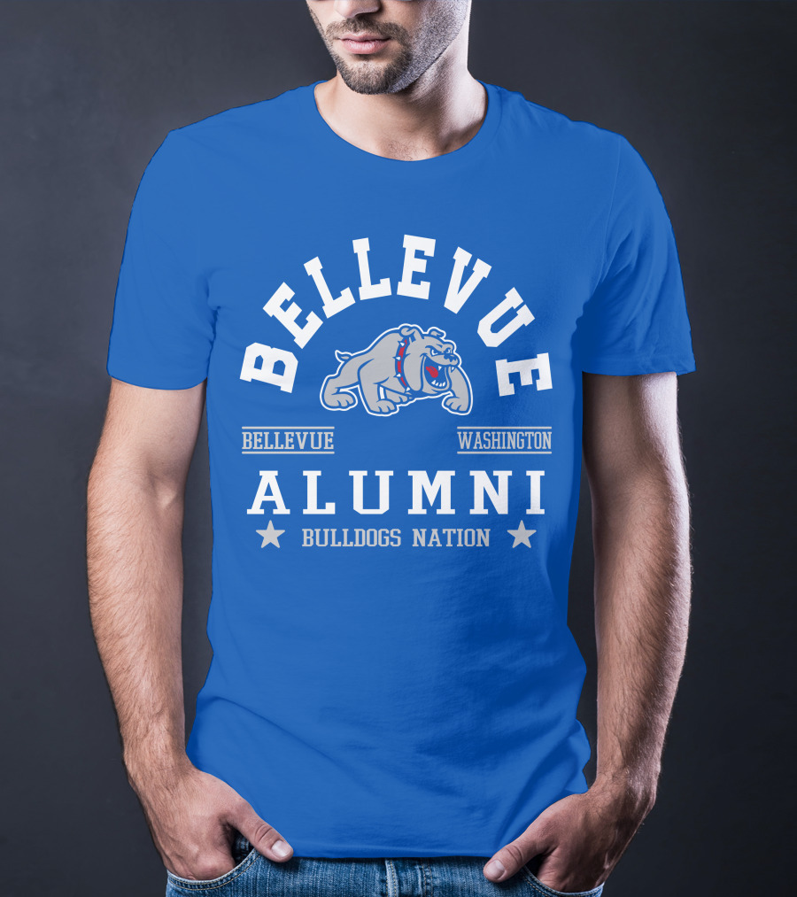 Bellevue Washington Alumni Bulldogs Nation T-Shirt