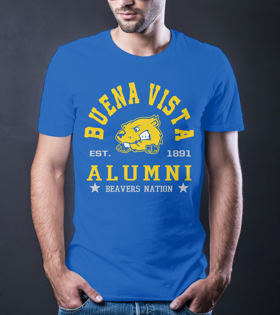 Buena Vista Alumni Est. 1891 Beavers Nation T-Shirt