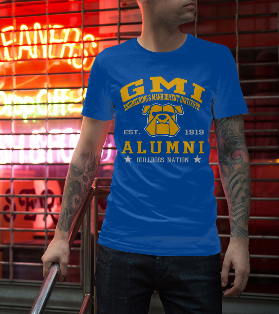 GMI Engineering And Management Institute Alumni Bulldogs Nation Est. 1919 T-Shirt