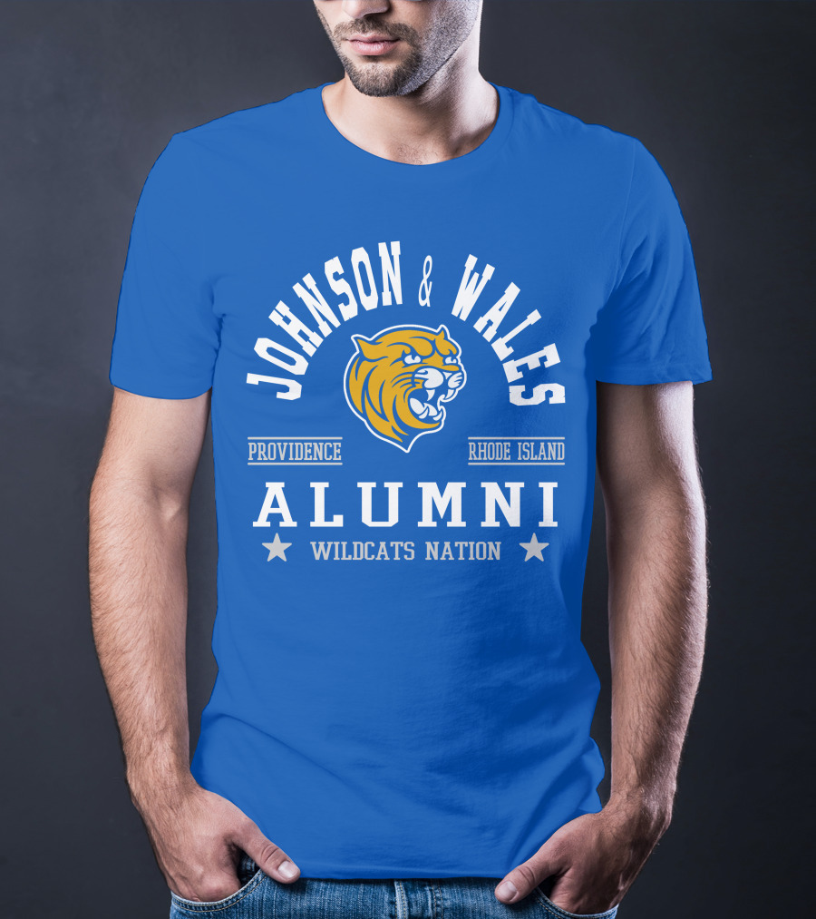 Johnson And Wales Wildcats Alumni Providence Rhode Island Nation T-Shirt
