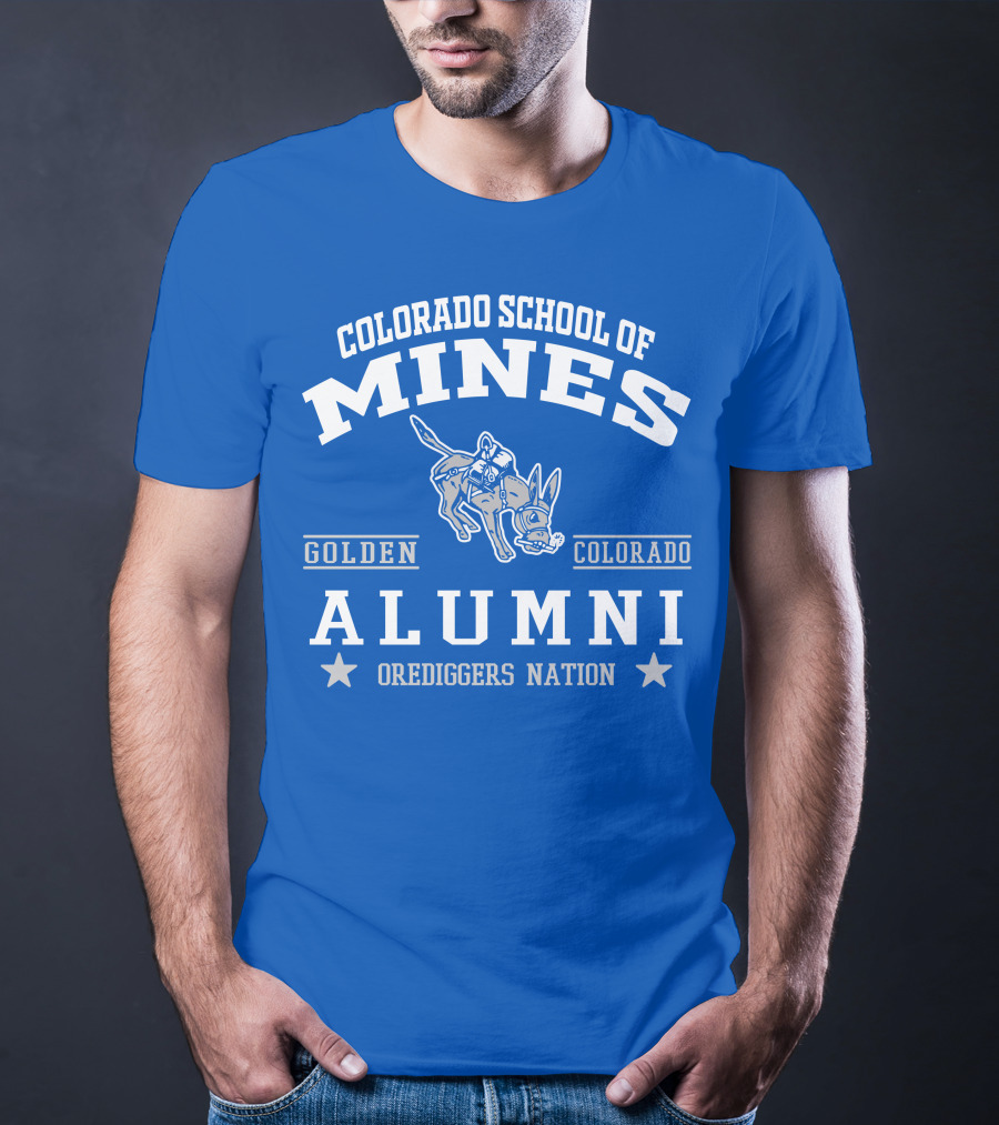Colorado School Of Mines Alumni Golden Colorado Orediggers Nation T-Shirt