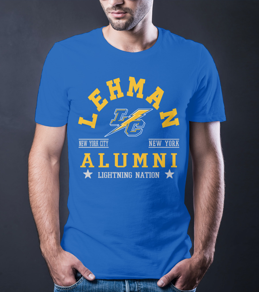 Lehman Alumni New York City Lightning Nation T-Shirt