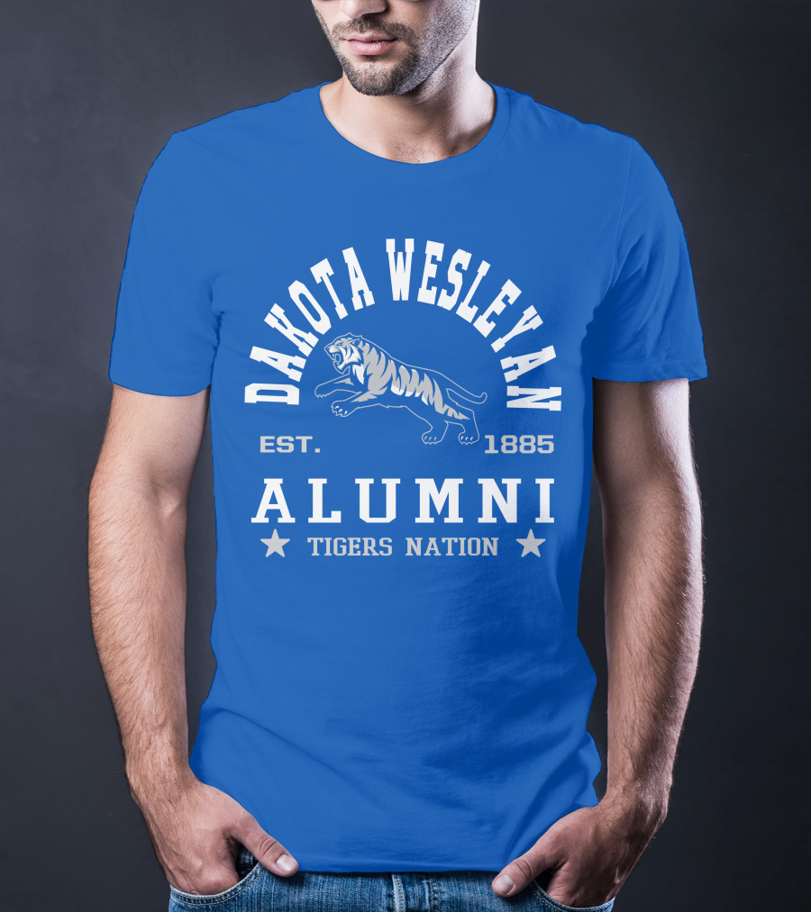 Dakota Wesleyan University Alumni Tigers Nation Est. 1885 T-Shirt