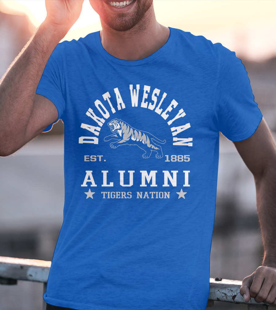 Dakota Wesleyan University Alumni Tigers Nation Est. 1885 T-Shirt