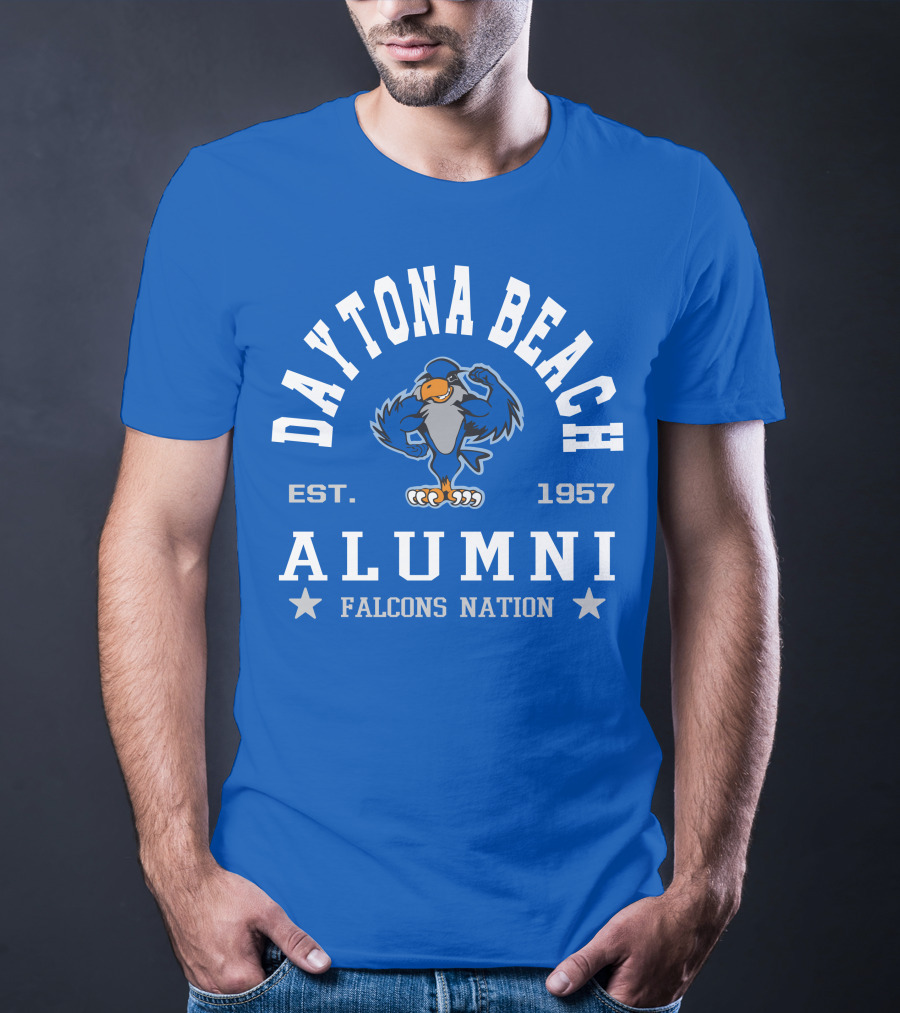 Daytona Beach Alumni Falcons Nation Est. 1957 T-Shirt