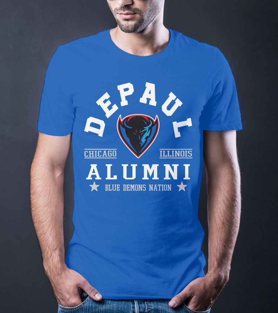 DePaul Alumni Chicago Illinois Blue Demons Nation T-Shirt