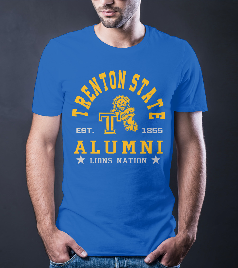 Trenton State College Alumni Lions Nation Est. 1855 T-Shirt