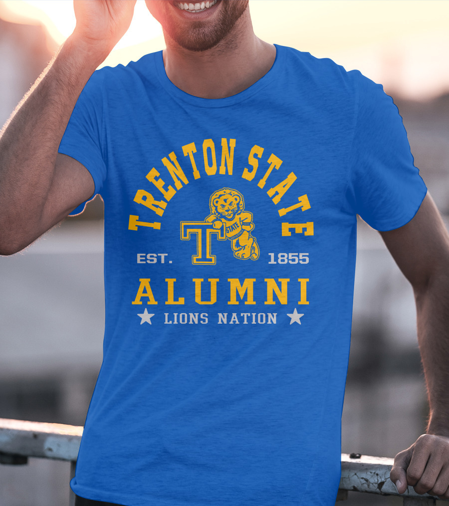 Trenton State College Alumni Lions Nation Est. 1855 T-Shirt