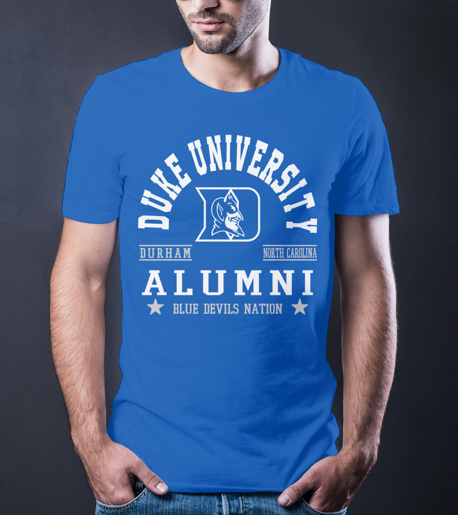 Duke University Alumni Durham North Carolina Blue Devils Nation T-Shirt