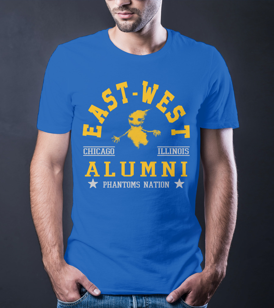 East West Chicago Illinois Alumni Phantoms Nation T-Shirt