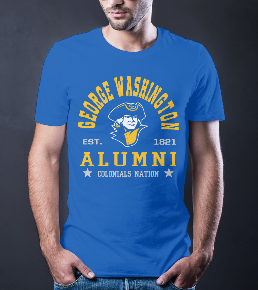 George Washington Alumni Colonials Nation Est. 1821 T-Shirt