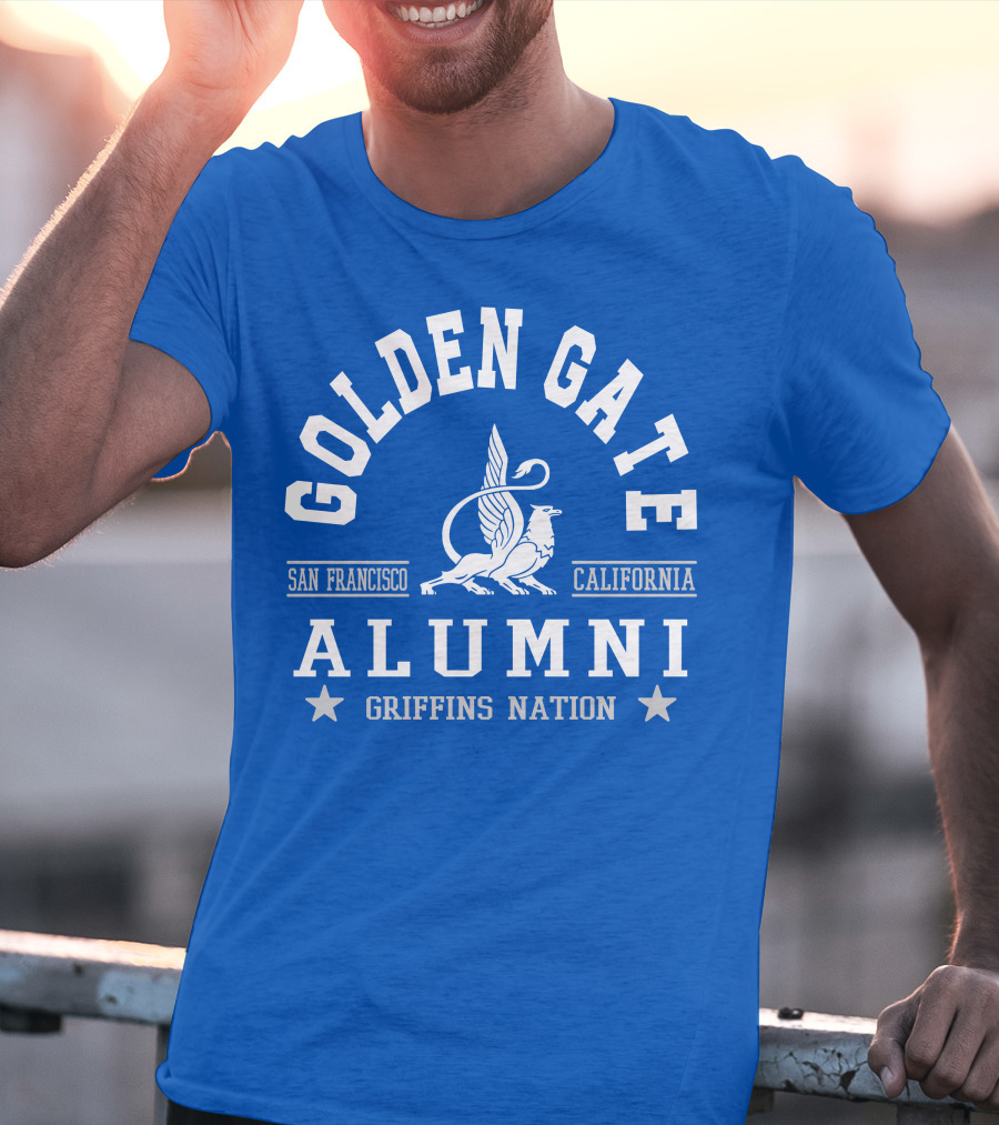 Golden Gate Alumni San Francisco California Griffins Nation T-Shirt
