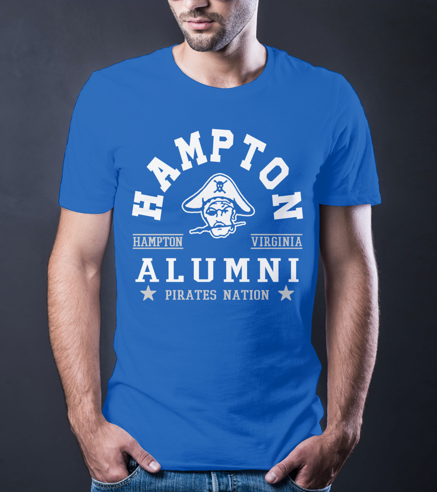 Hampton Alumni Pirates Nation Virginia T-Shirt