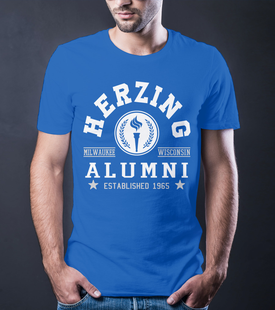 Herzing Alumni Milwaukee Wisconsin Established 1965 T-Shirt