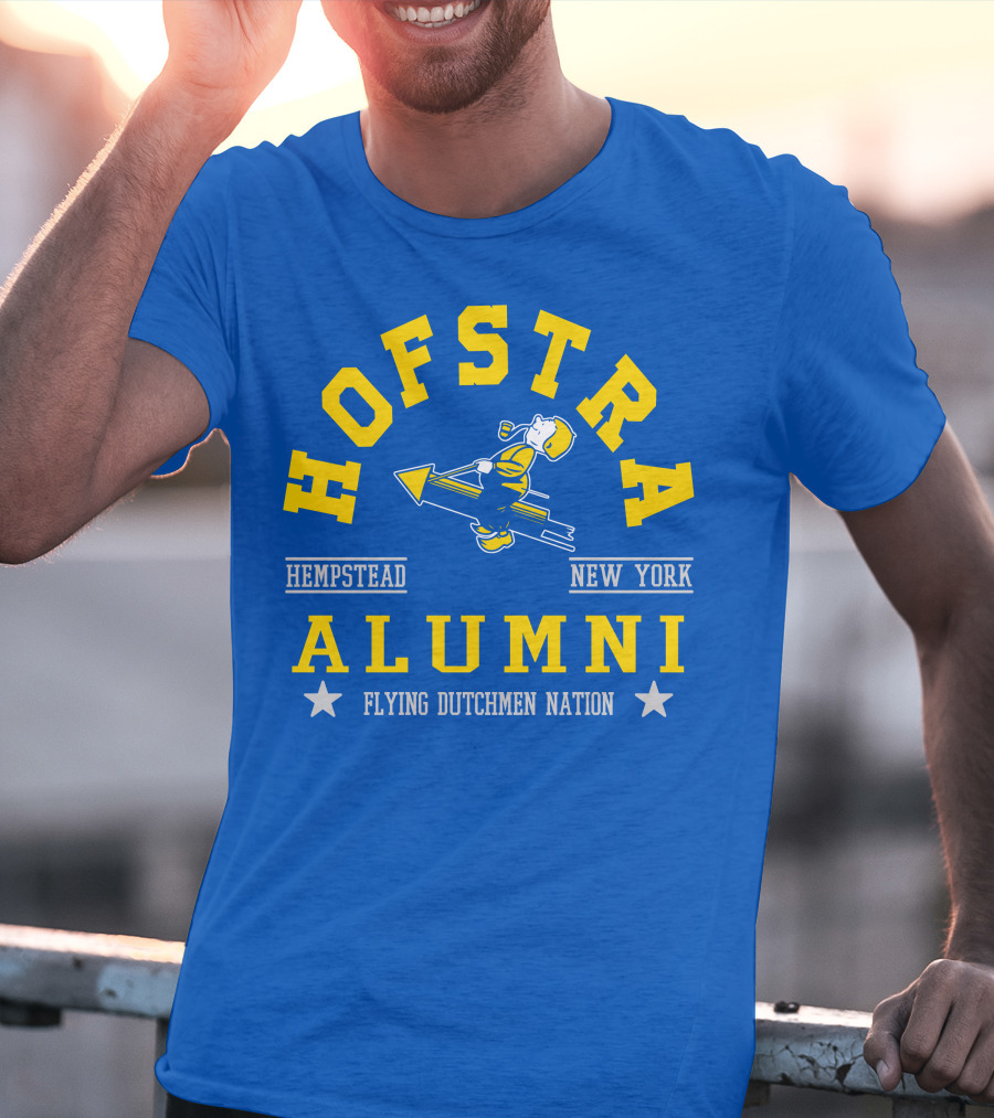Hofstra Alumni Hempstead New York Flying Dutchmen Nation T-Shirt