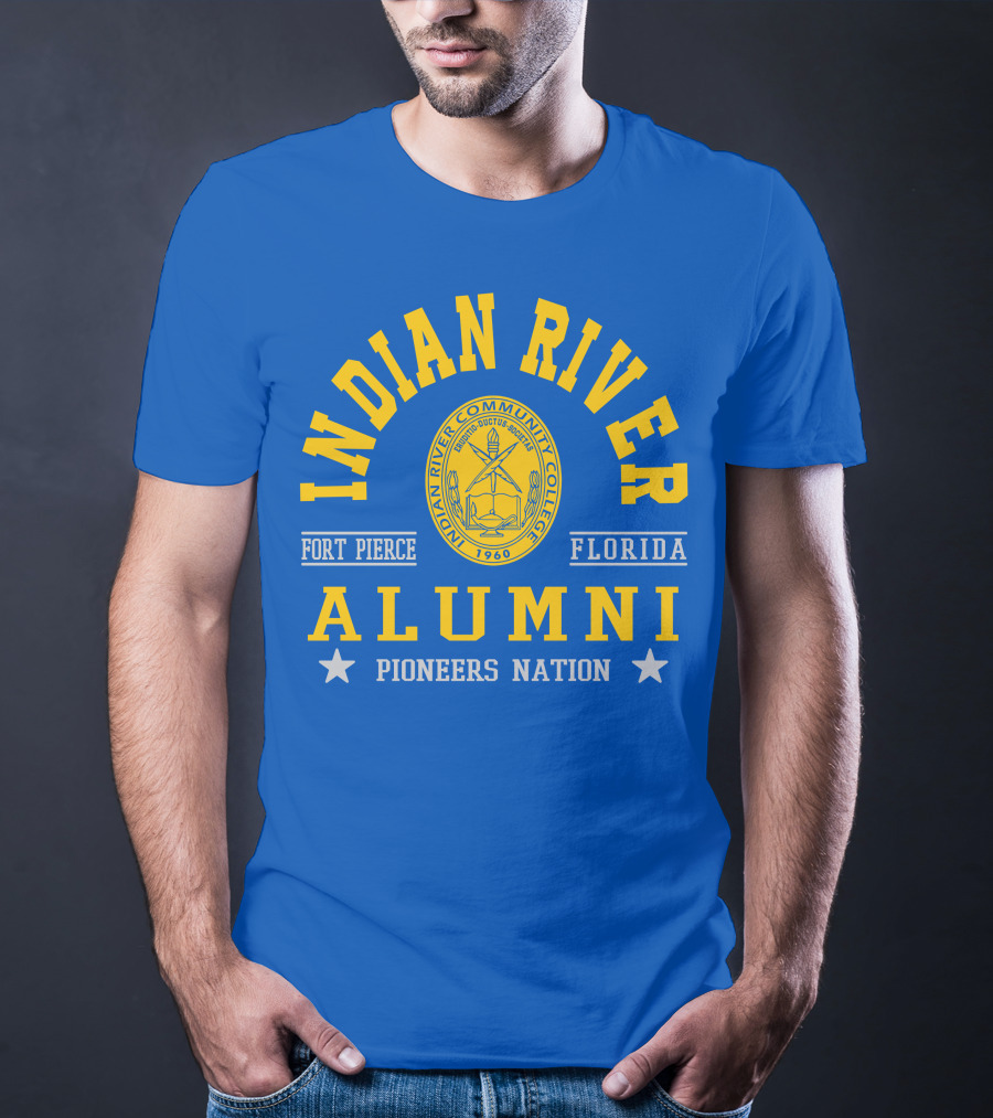 Indian River Community College Fort Pierce Florida Alumni Pioneers Nation 1960 T-Shirt
