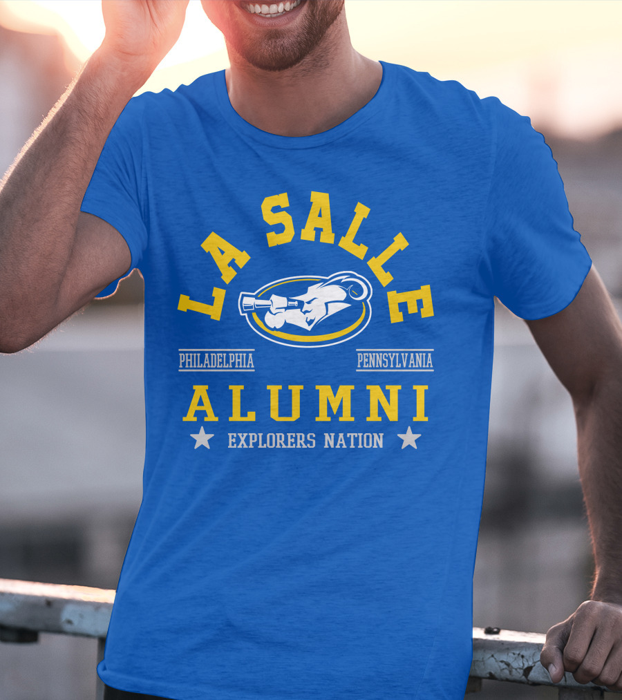 La Salle Alumni Explorers Nation Philadelphia Pennsylvania T-Shirt