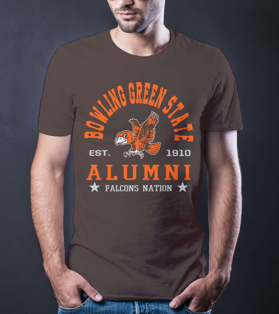 Bowling Green State University Falcons Alumni Est. 1910 Nation T-Shirt