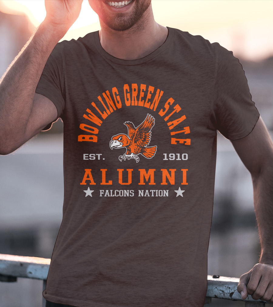 Bowling Green State University Falcons Alumni Est. 1910 Nation T-Shirt