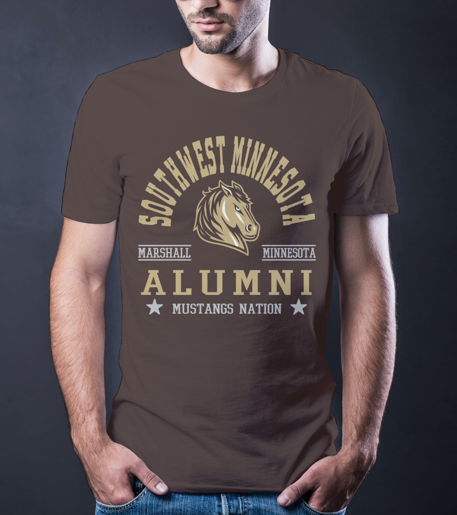 Southwest Minnesota Marshall Alumni Mustangs Nation T-Shirt