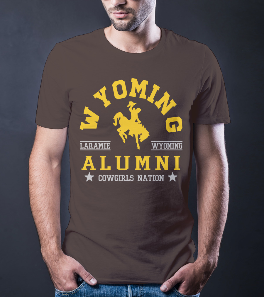 Wyoming Alumni Laramie Cowgirls Nation T-Shirt