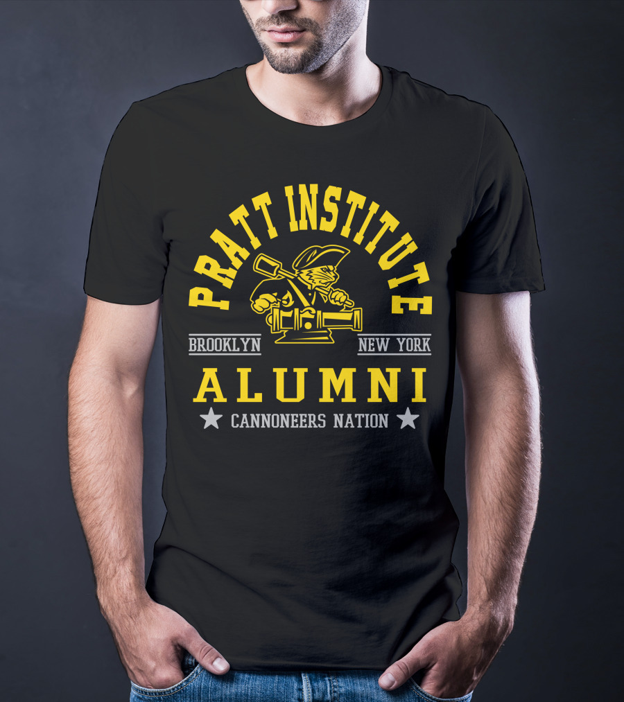 Pratt Institute Brooklyn New York Alumni Cannoneers Nation T-Shirt