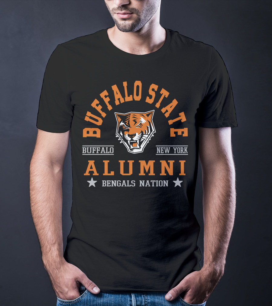 Buffalo State New York Alumni Bengals Nation T-Shirt