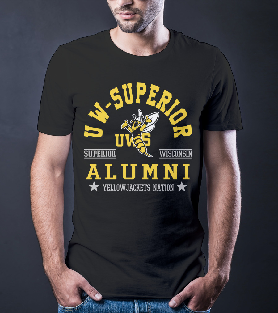UW-Superior UWS Wisconsin Superior Alumni Yellowjackets Nation T-Shirt