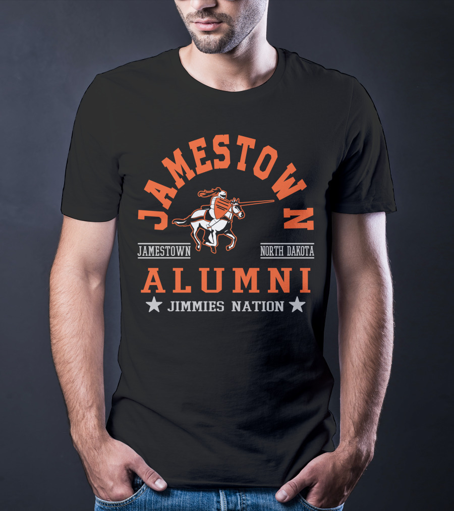 Jamestown College Alumni Jimmies Nation North Dakota T-Shirt