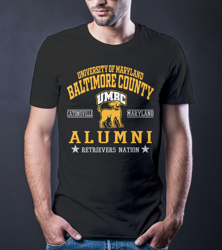 University Of Maryland Baltimore County UMBC Alumni Retrievers Nation Catonsville Maryland T-Shirt