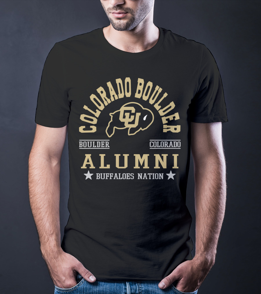 Colorado Boulder Alumni Buffaloes Nation Boulder Colorado T-Shirt