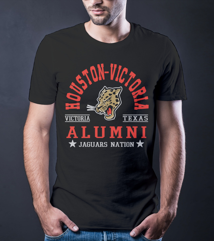 Houston-Victoria Texas Alumni Jaguars Nation T-Shirt