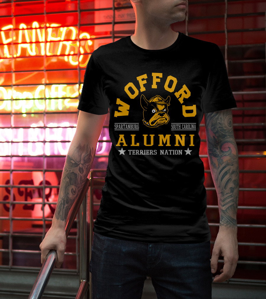 Wofford Alumni Terriers Nation Spartanburg South Carolina T-Shirt