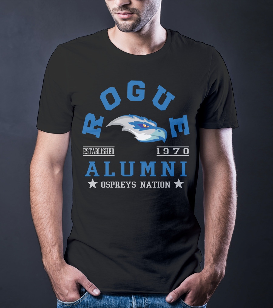 Rogue Alumni Established 1970 Ospreys Nation T-Shirt