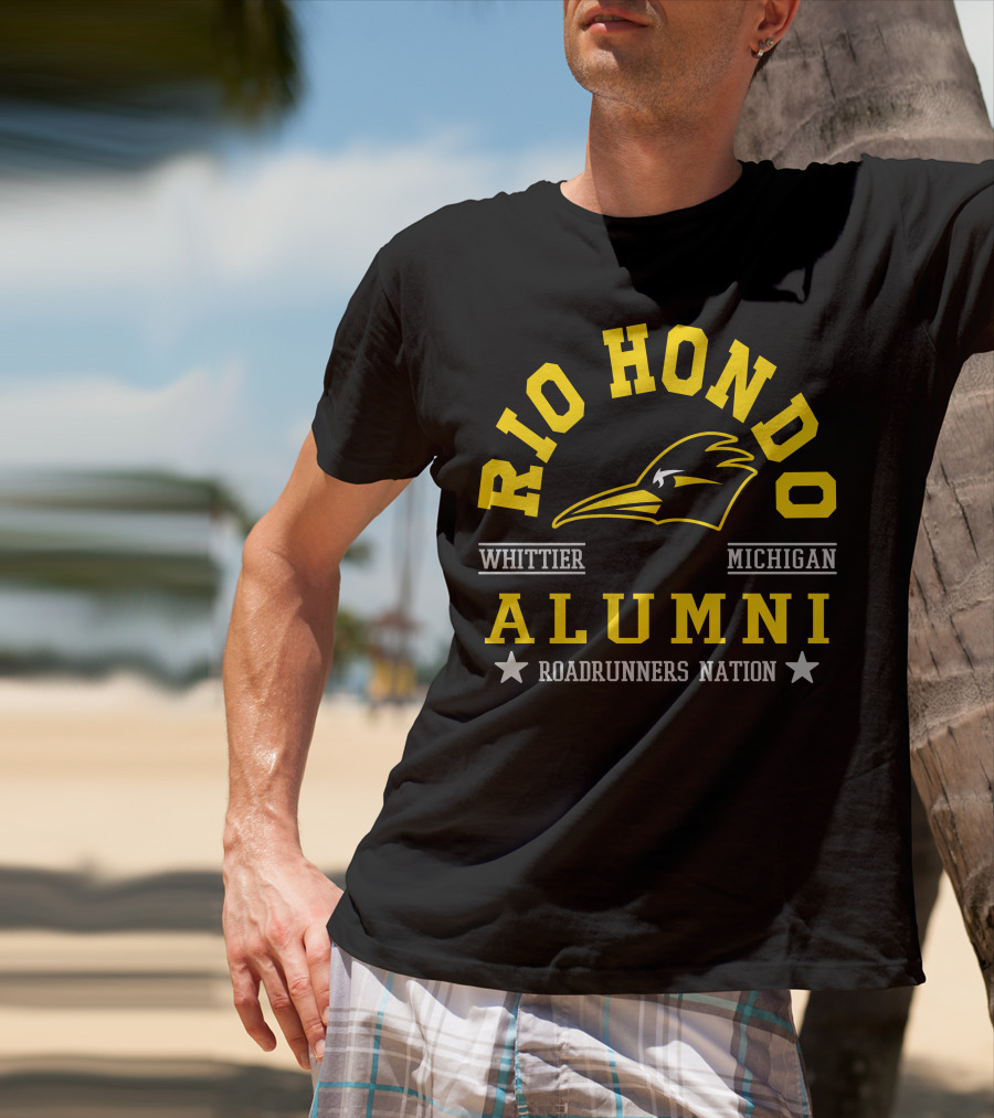 Rio Hondo Alumni Roadrunners Nation Whittier Michigan T-Shirt