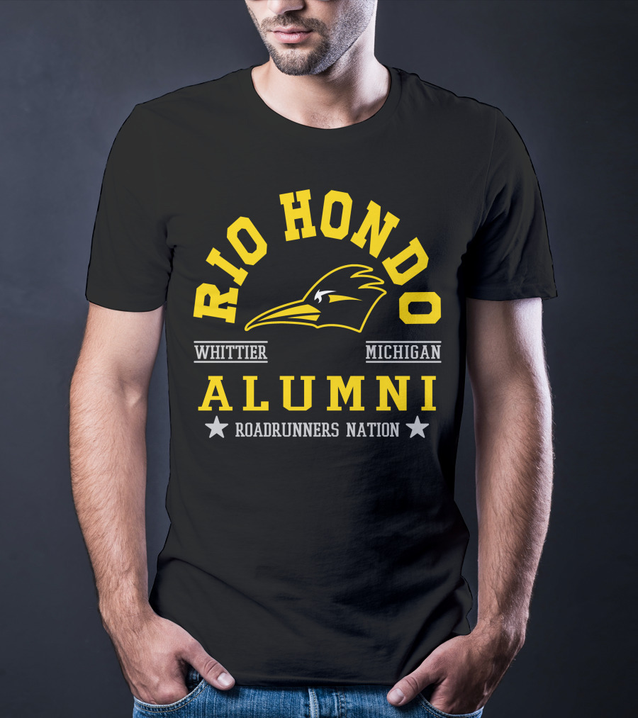 Rio Hondo Alumni Roadrunners Nation Whittier Michigan T-Shirt